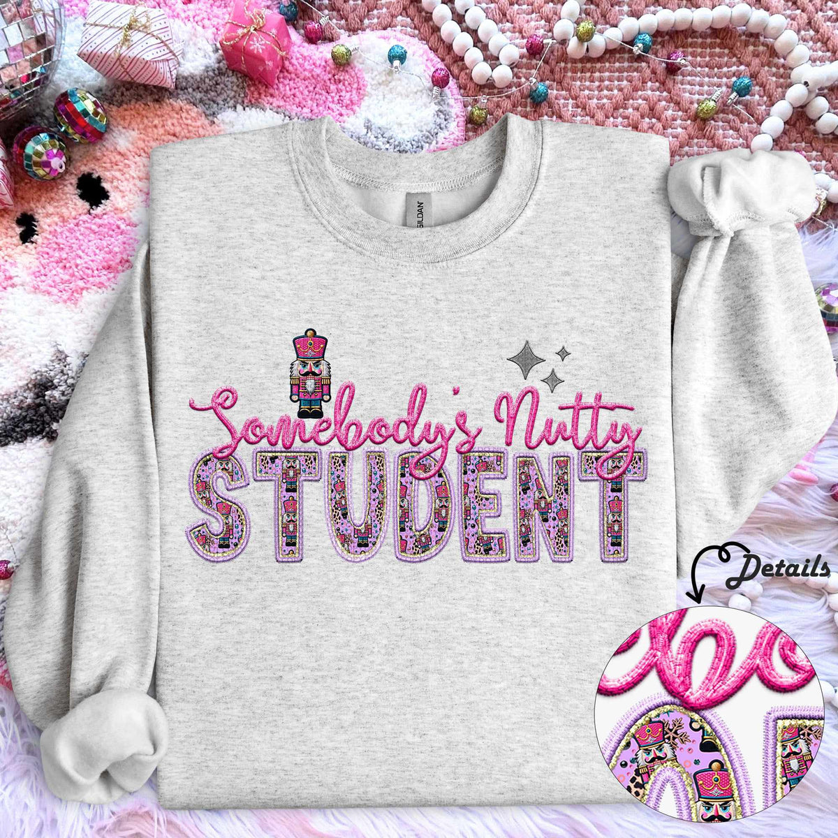 Somebody’s nutty student (HW) 67056 DTF transfer
