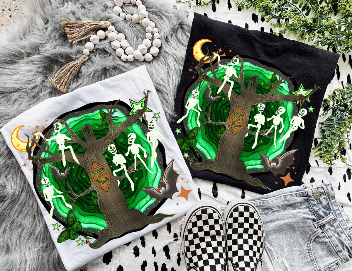 Everybody scream LUMI DTF transfer