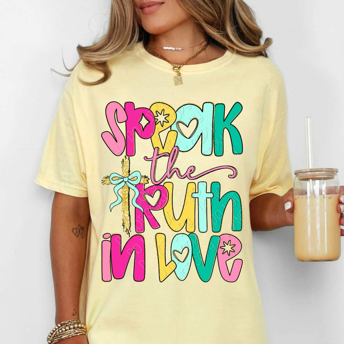 Speak the truth in love Sunday Special DTF transfer