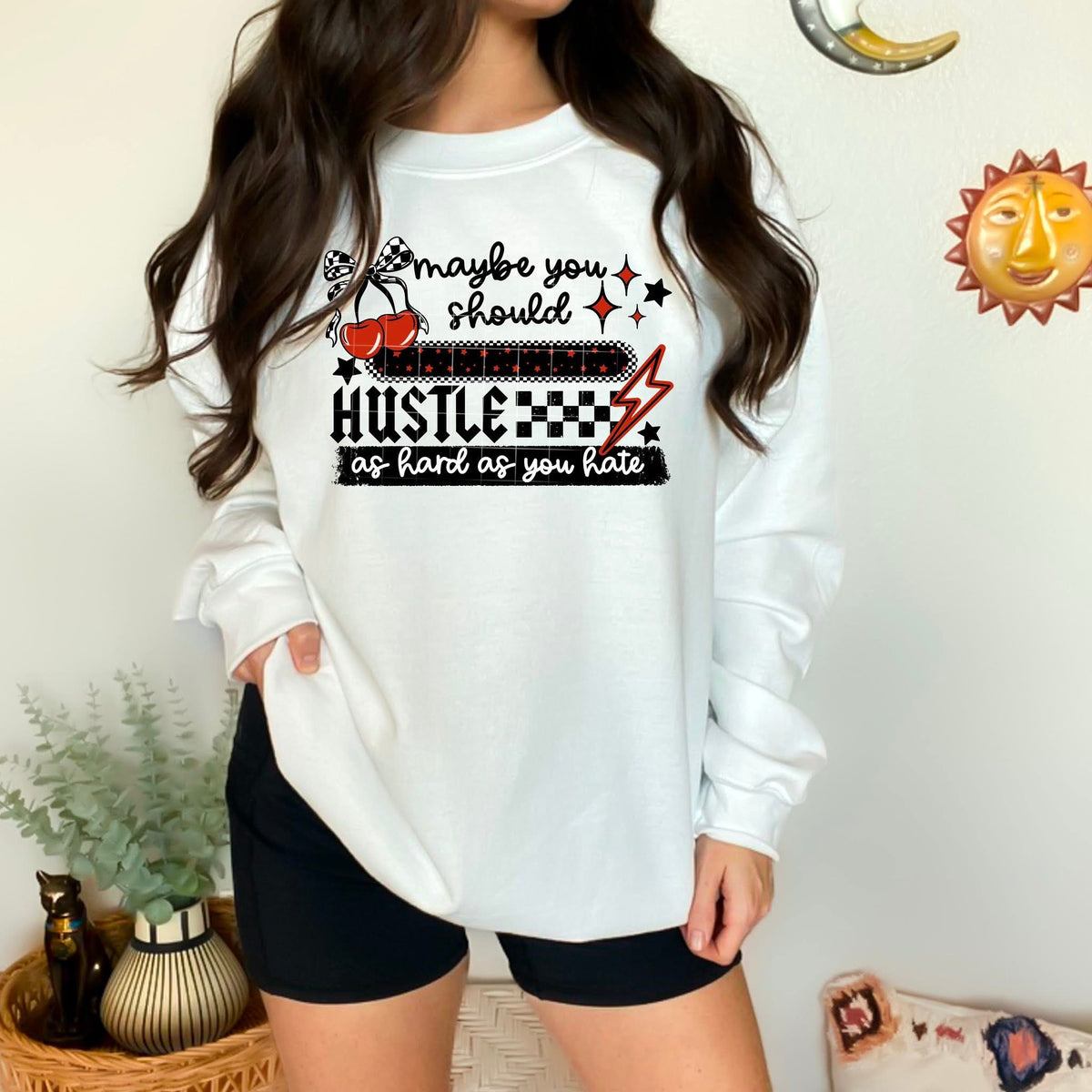 Hustle as Hard as You Hate BLACK (CSC) DTF Transfer