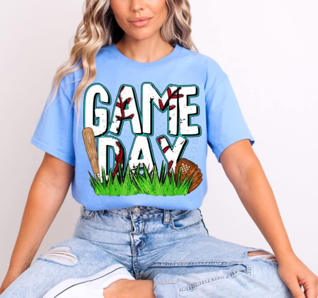 Game day baseball (C’s) 94321 DTF transfer