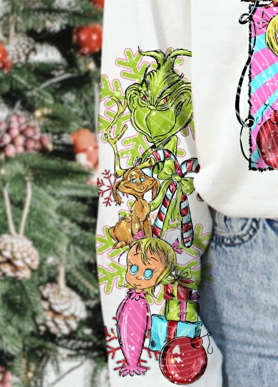 You’re a Mean One (SET OF TWO SLEEVES) (AG) DTF transfer