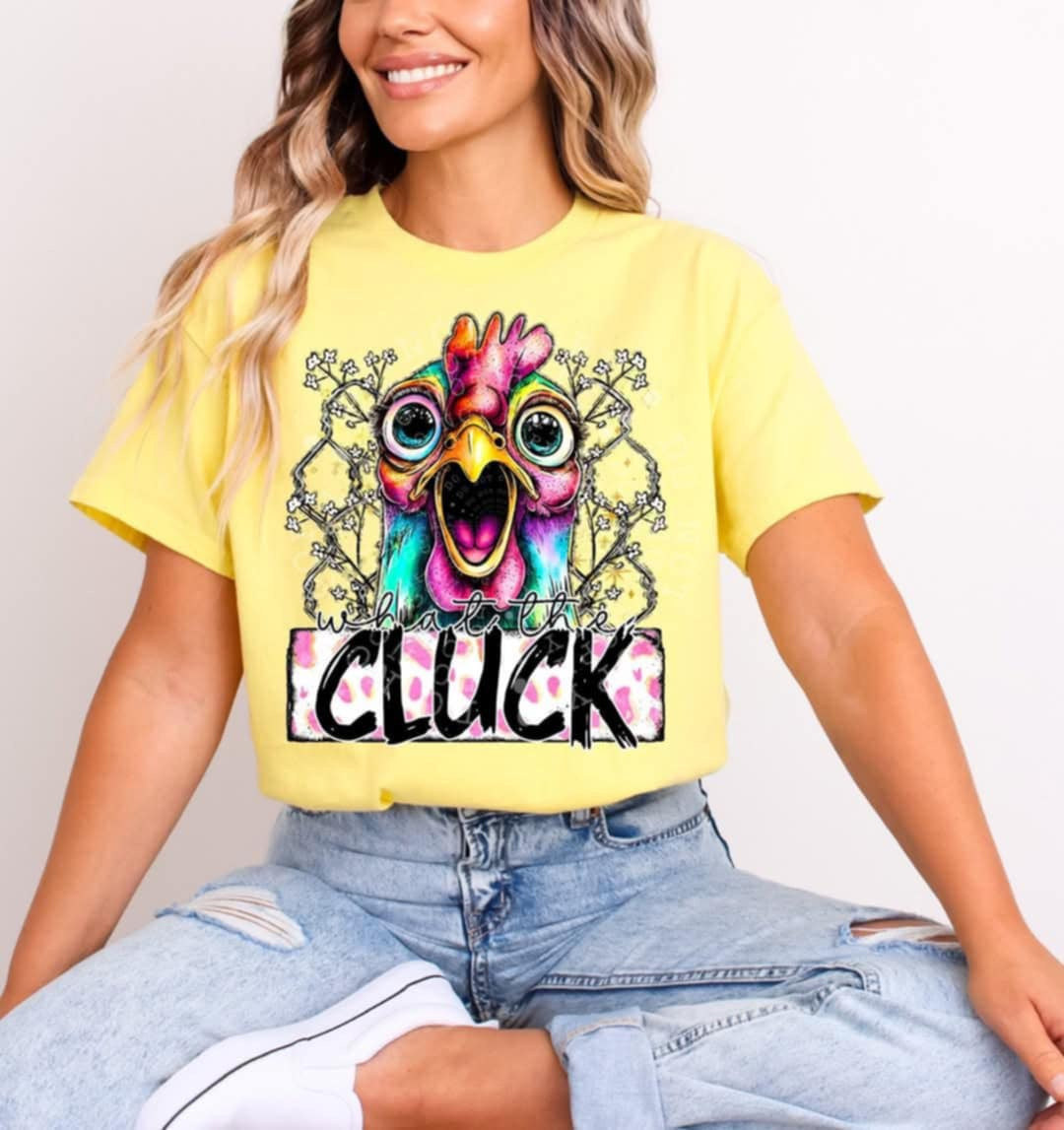 What the cluck (C’s) 98166 DTF transfer