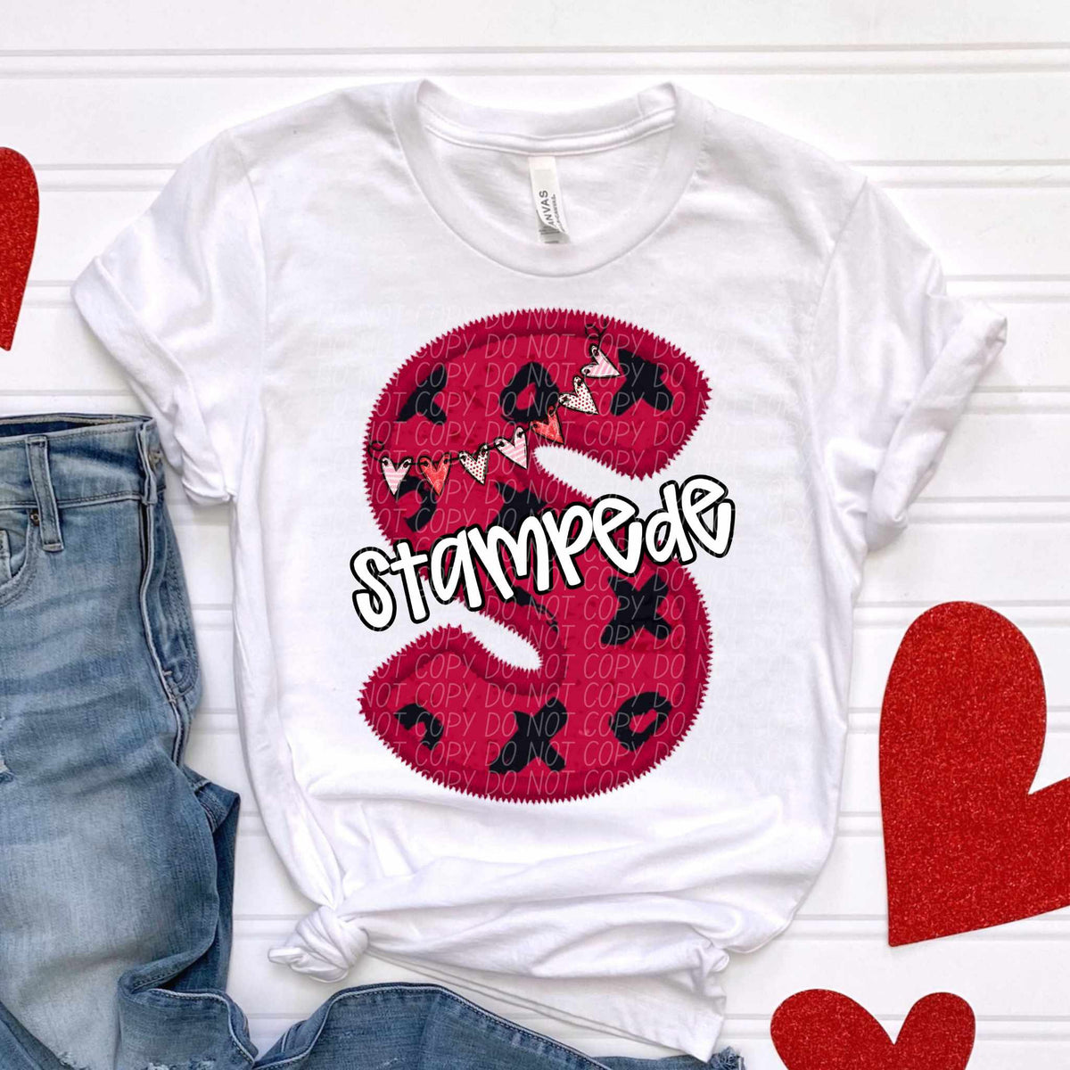S stampede valentine (CITY) 77926 DTF transfer