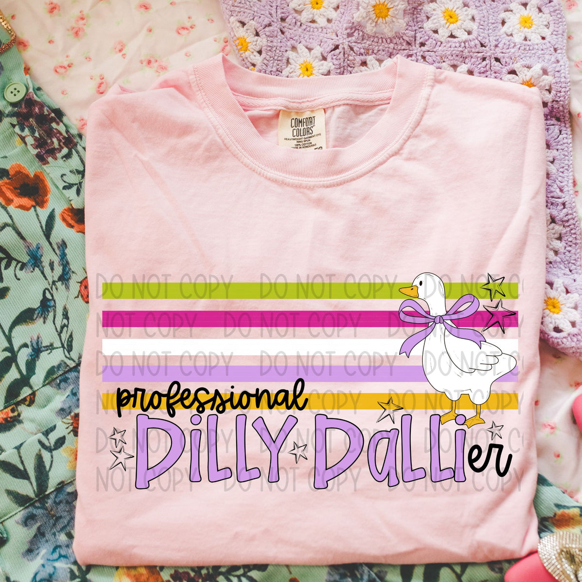 Professional Dilly Dallier (SWD) DTF transfer