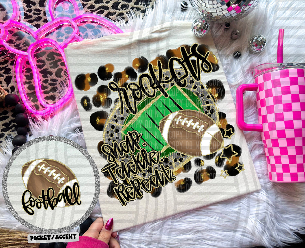 Snap Tackle Repeat Mascots POCKET NOT INCLUDED (Caplinger)