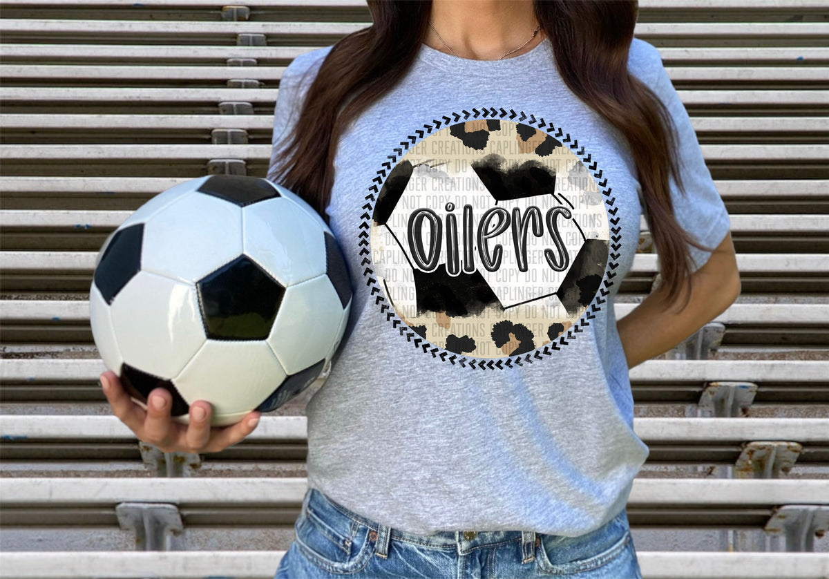 Oilers soccer background (Caplinger) DTF transfer
