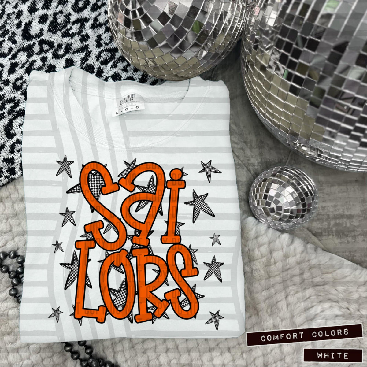 Orange Staggered Mascots (Caplinger)