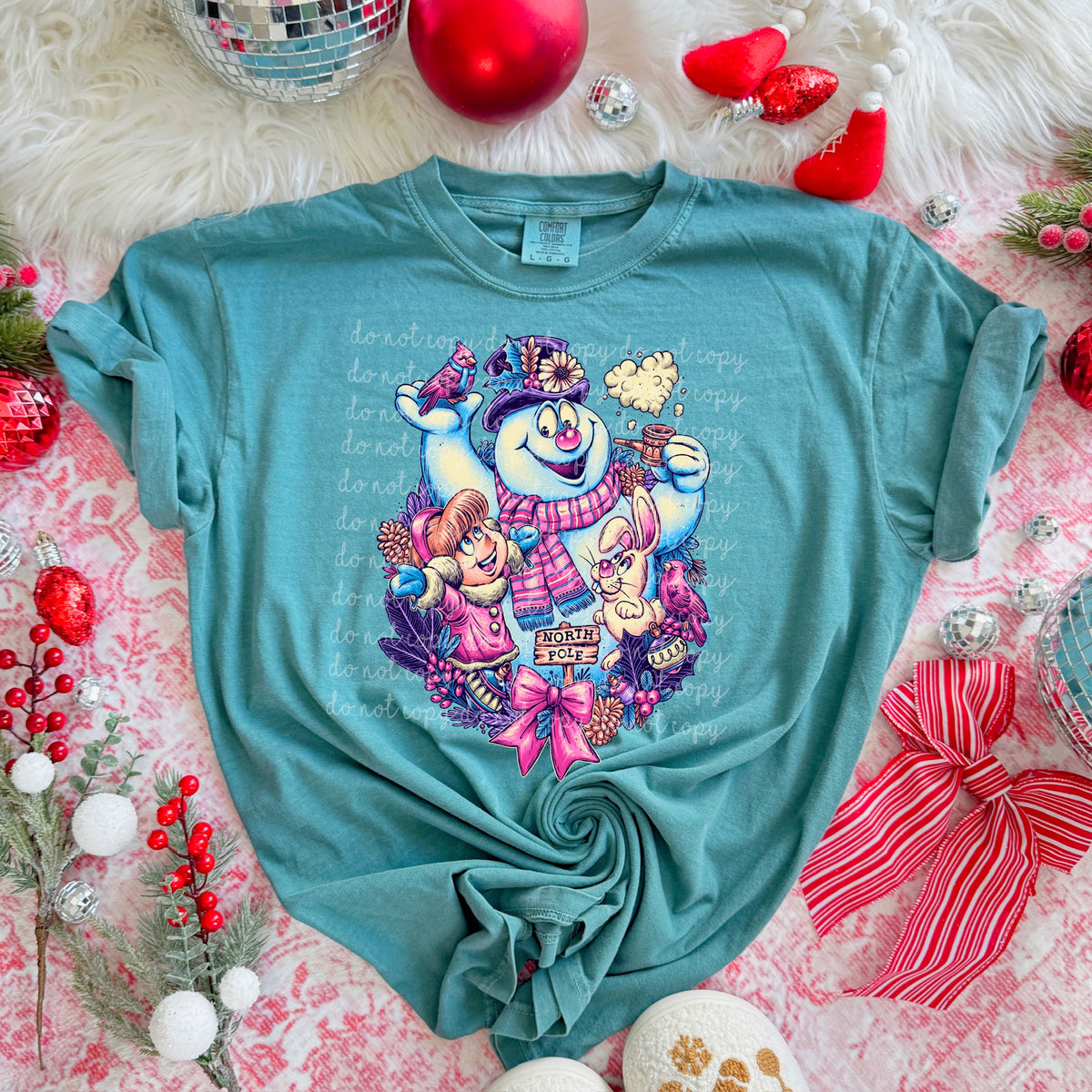 The Snowman EXCLUSIVE (glitchy) 113882 DTF transfer