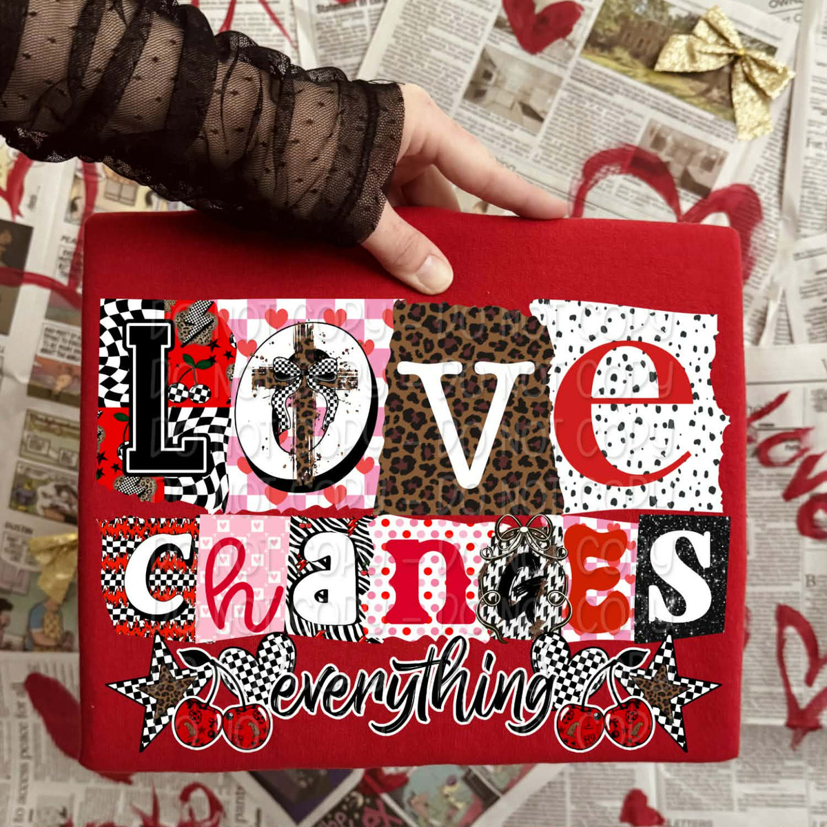 Love changes everything (DWS) DTF Transfer