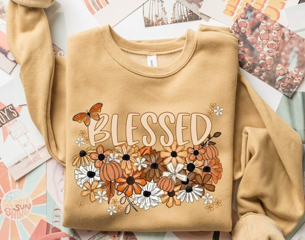 Blessed fall florals (S&G) 58736 DTF transfer