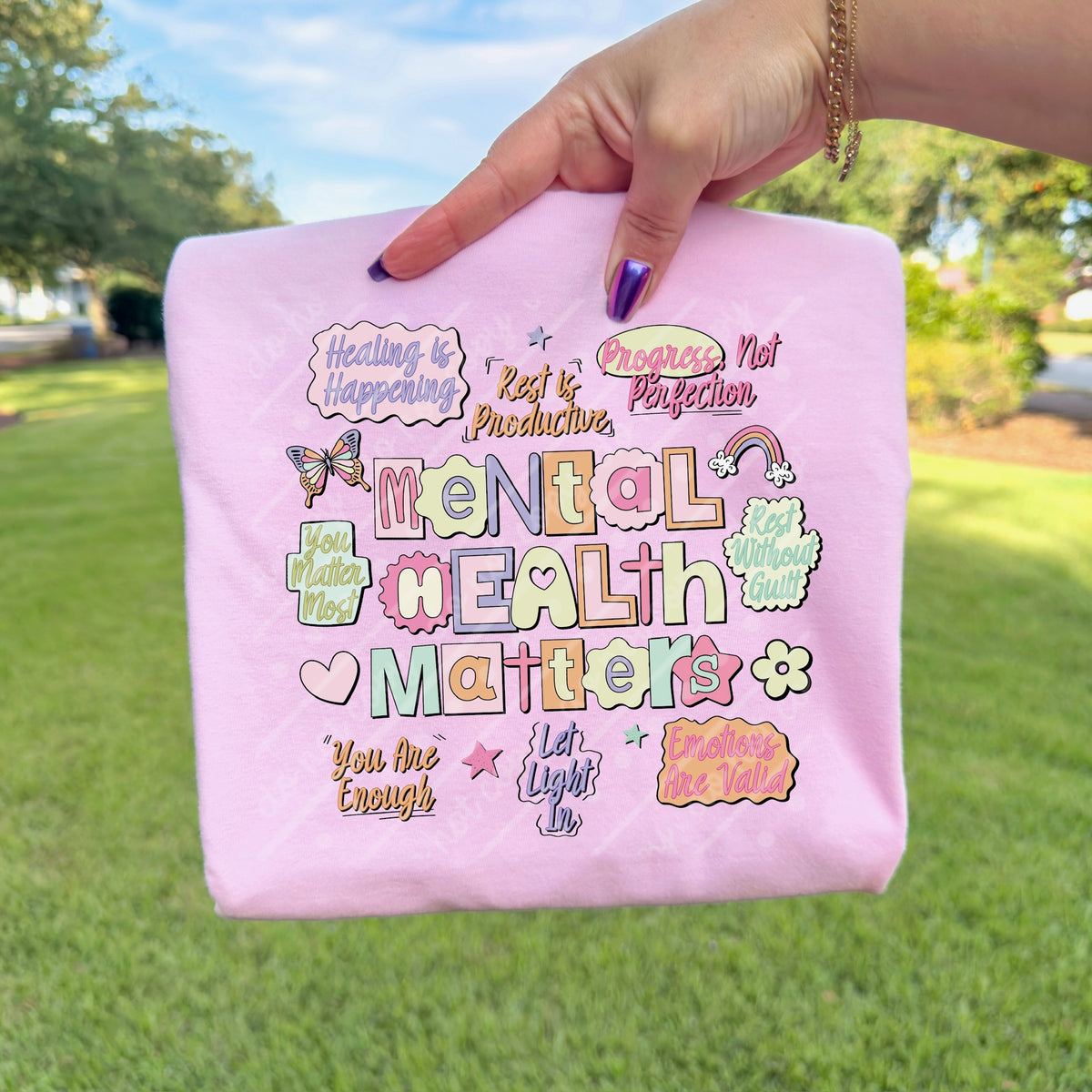 Mental health collage (scarlow) DTF Transfer