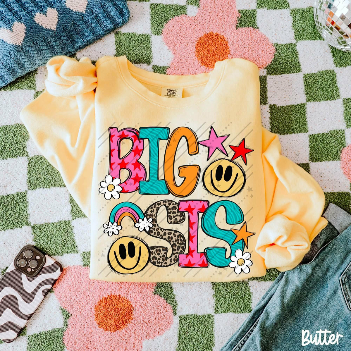 Big sis PINK (Carter) DTF Transfer