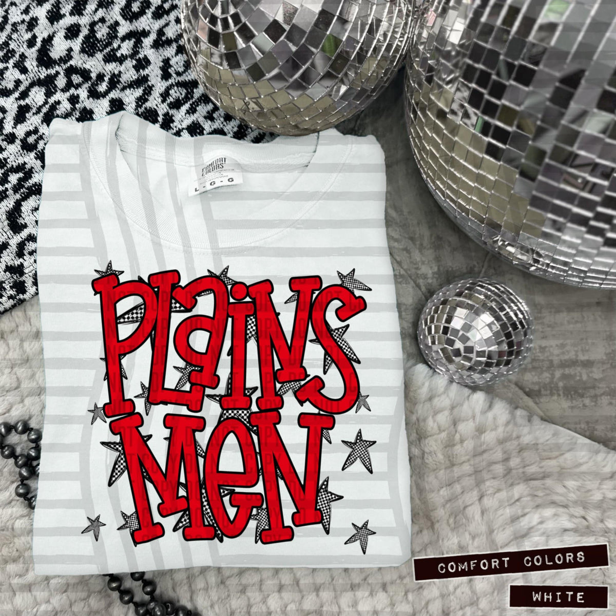 Red Staggered Mascots (Caplinger)