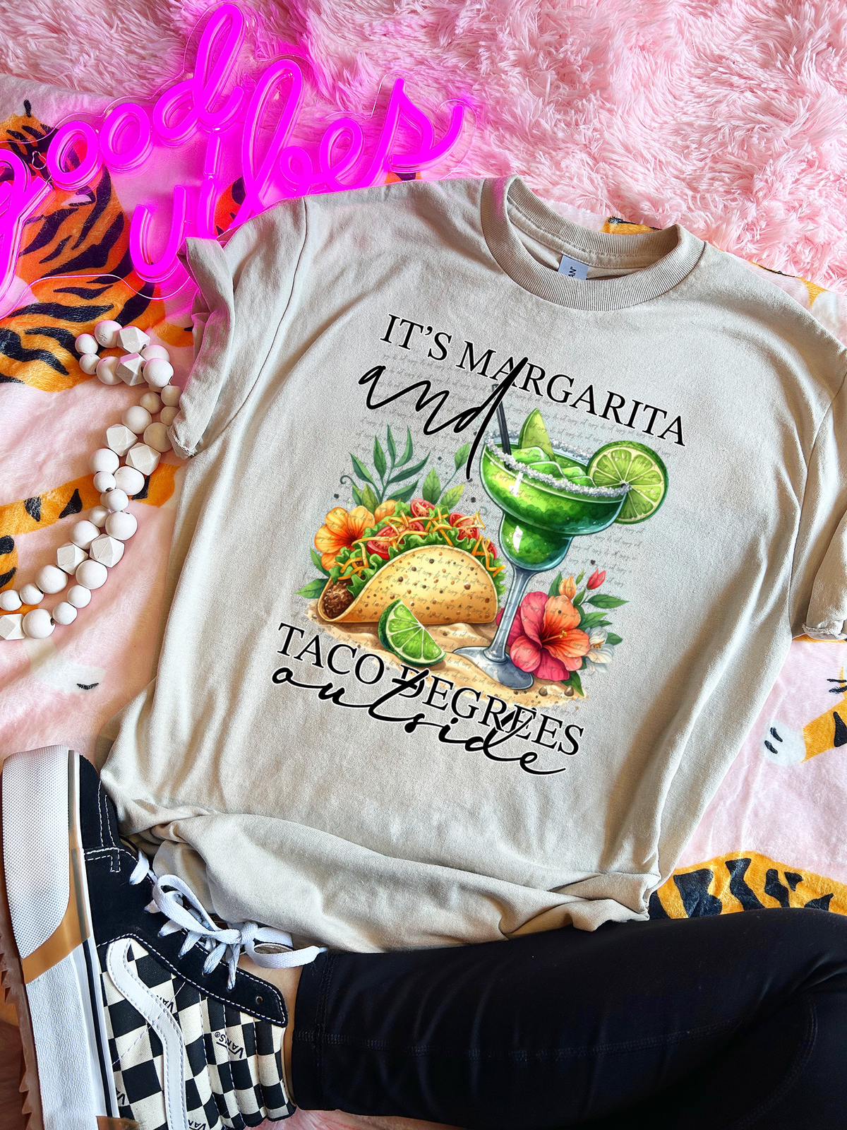 its margarita and taco degrees outside 30572 DTF transfer