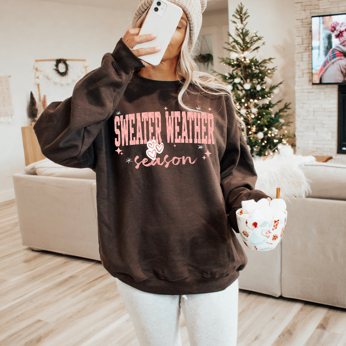 Sweater weather season (csc) DTF Transfer