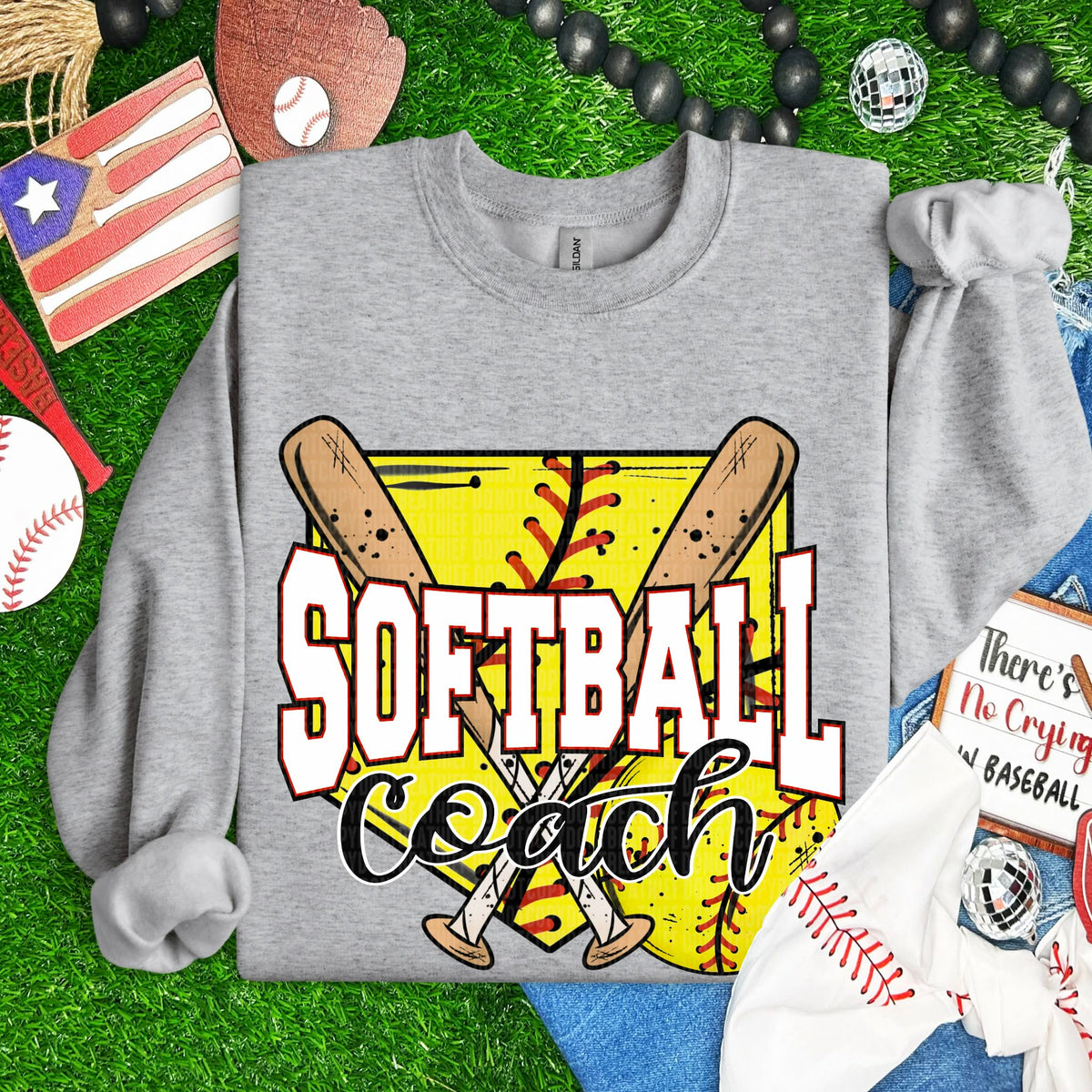 Softball Coach (SDD) DTF transfer