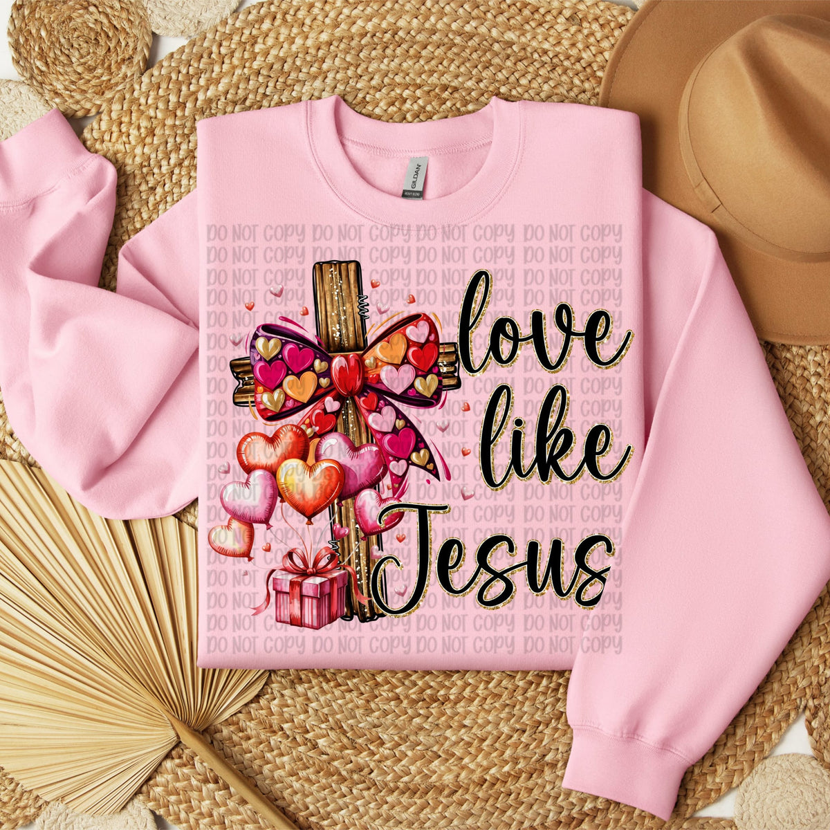 Love like jesus (VP) DTF Transfer