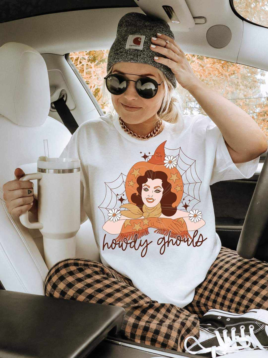 Howdy ghouls witch 53684 DTF transfer