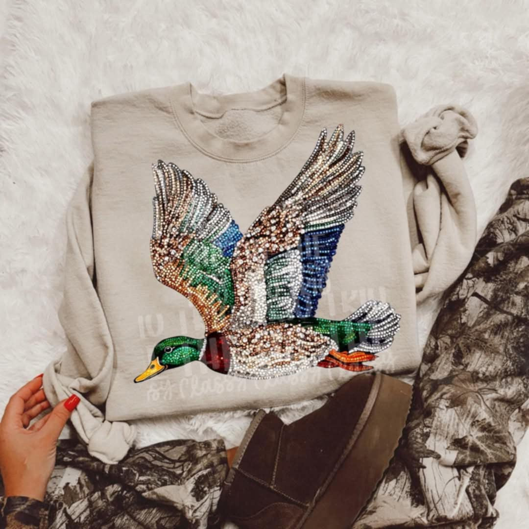 Flying duck (Classy) 95251 DTF transfer