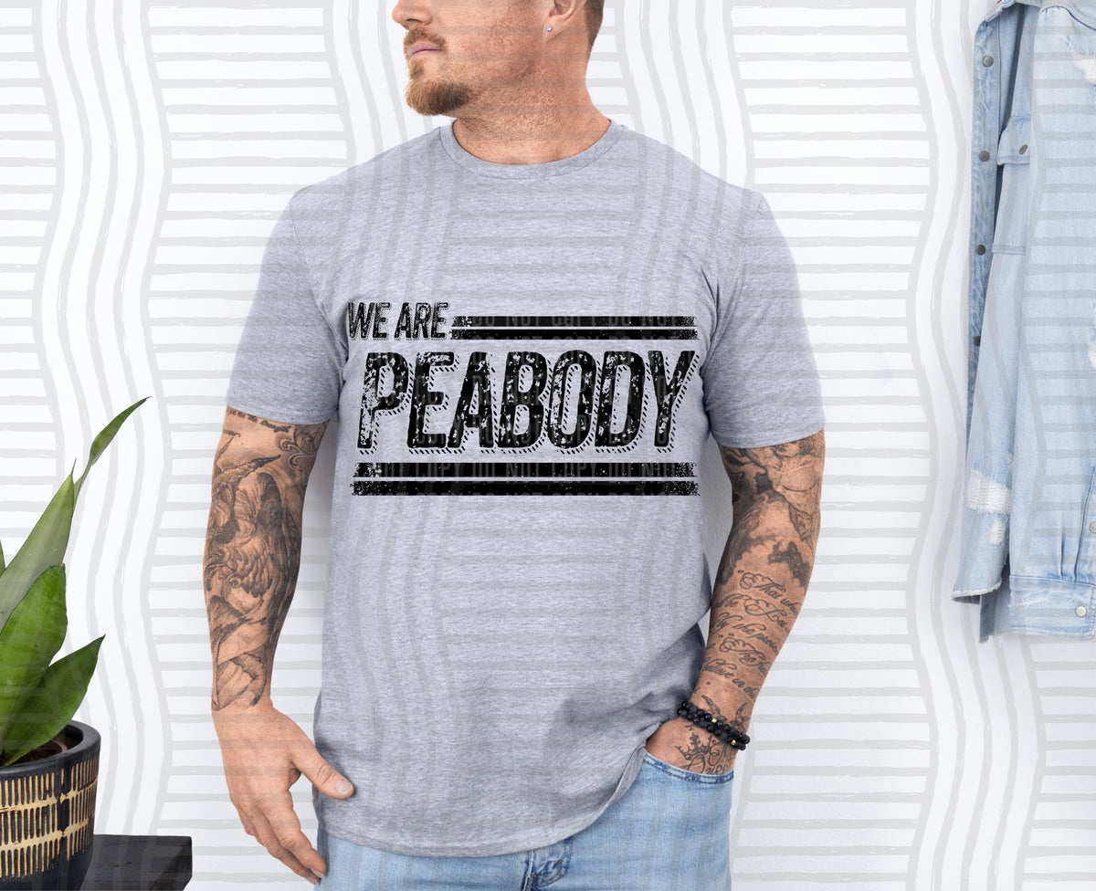 We Are Peabody Game Day Grit (Caplinger) DTF transfer