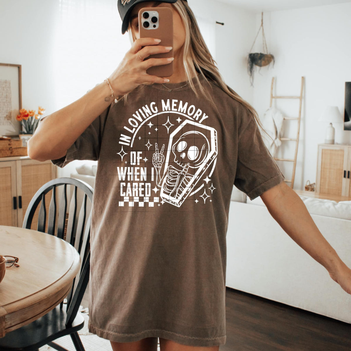 In Loving Memory WHITE (csc) DTF transfer