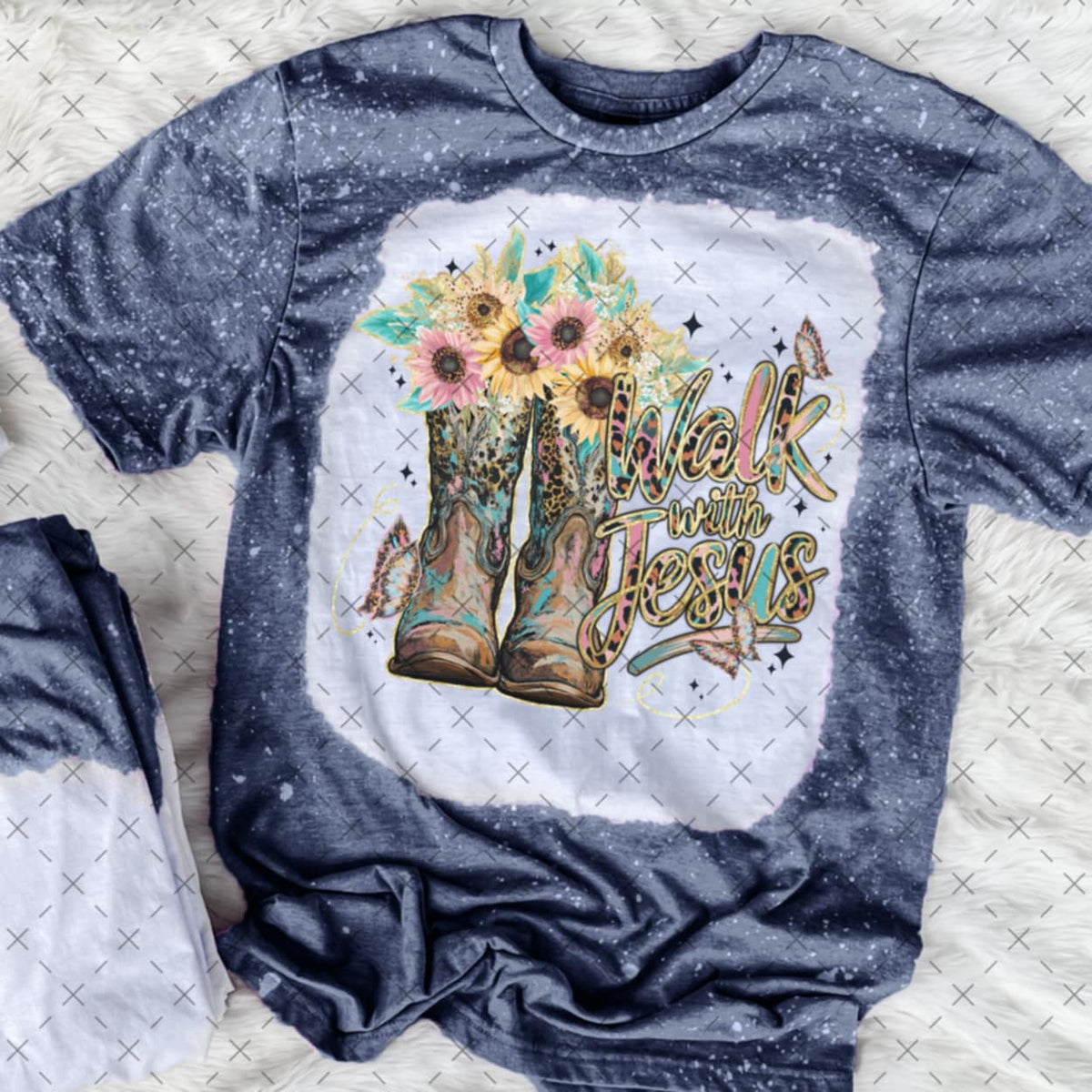 Walk with Jesus (SSD) 99759 DTF transfer