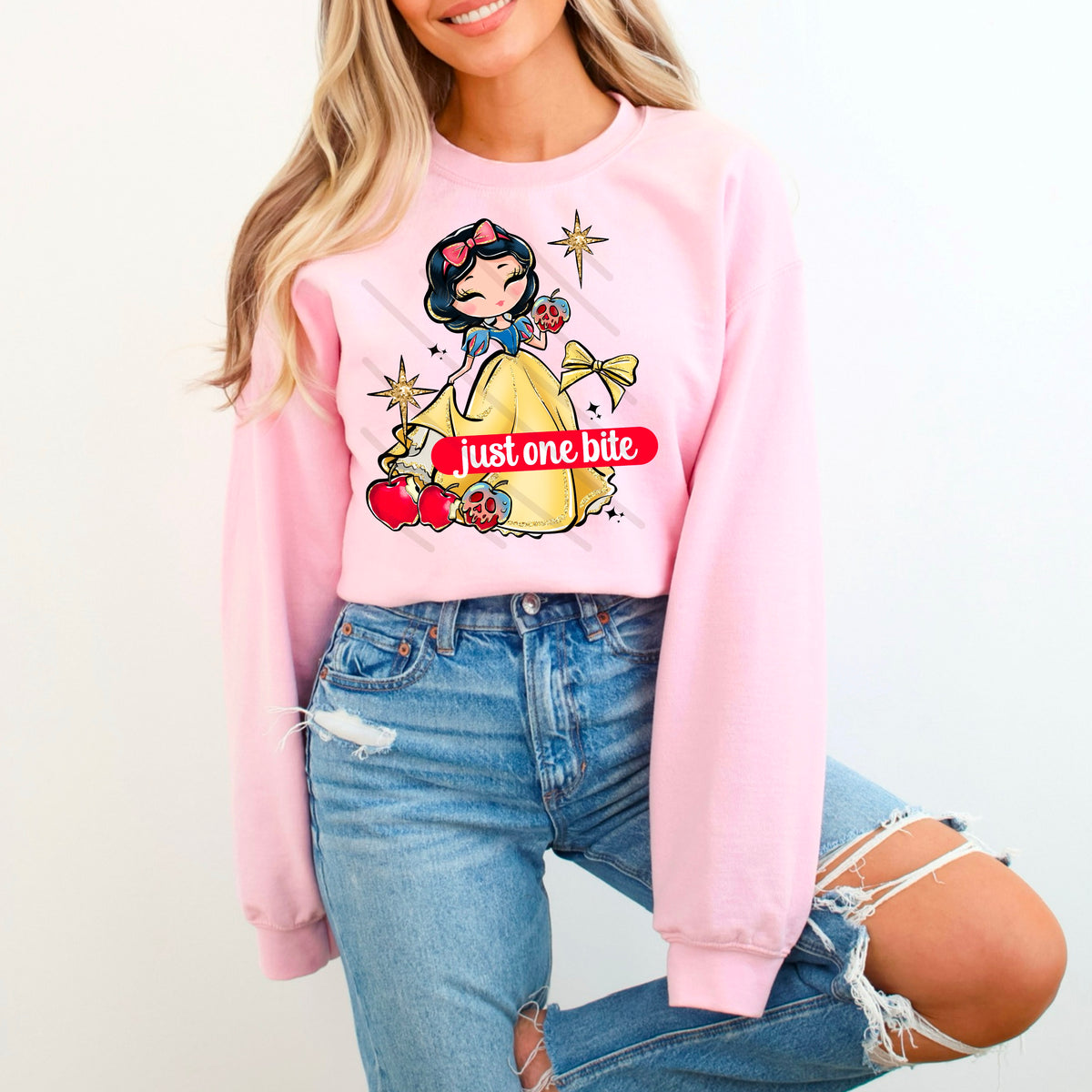 Just One Bite exclusive DTF transfer