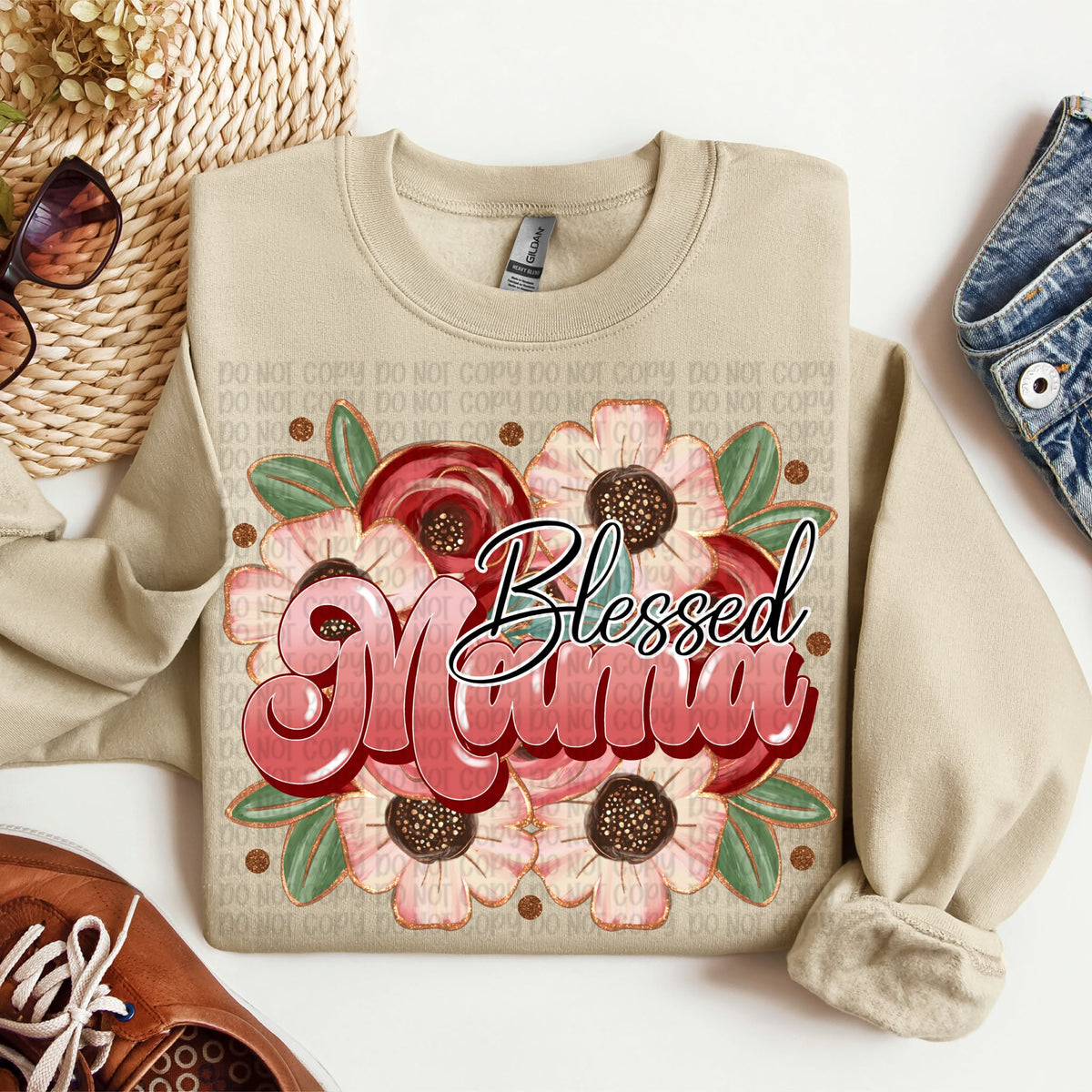 Blessed Mama roses (VP) DTF Transfer