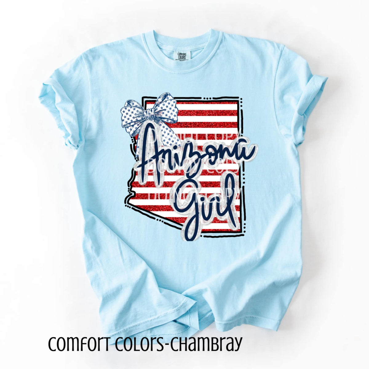 Patriotic GIRL states CSG DTF transfers