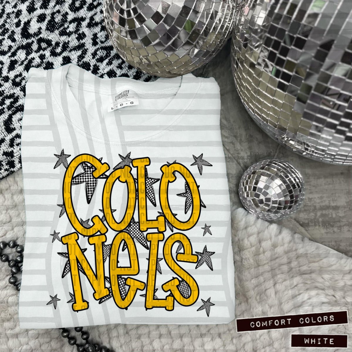 Yellow Staggered Mascots (Caplinger)