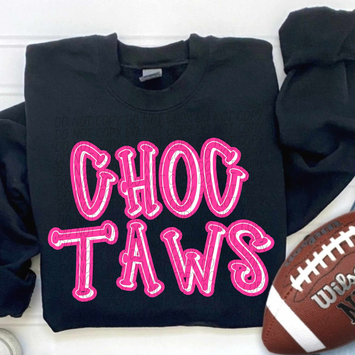 Choctaws hot pink 55317 DTF transfer