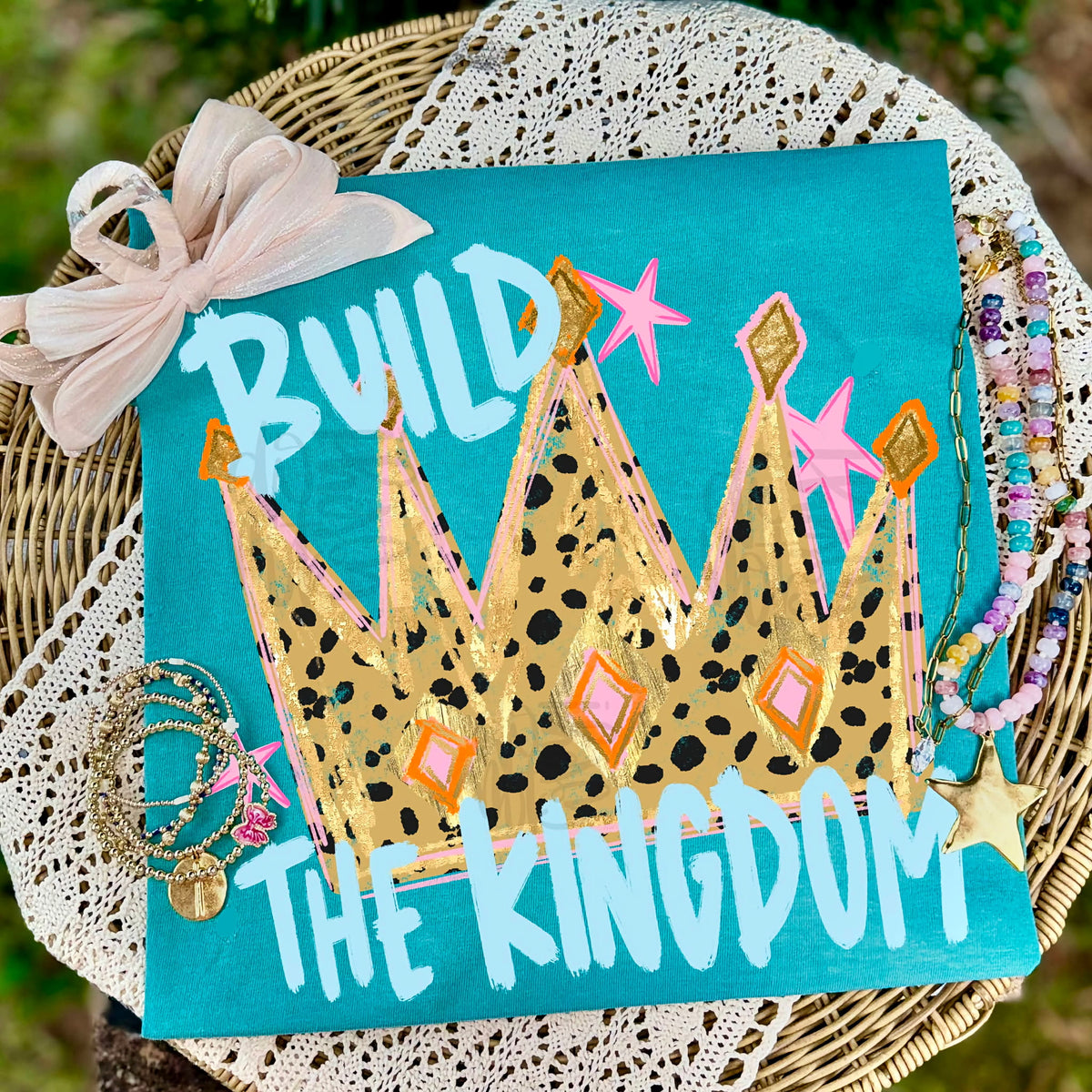Build the kingdom leopard crown SUNDAY SPECIAL DTF transfer