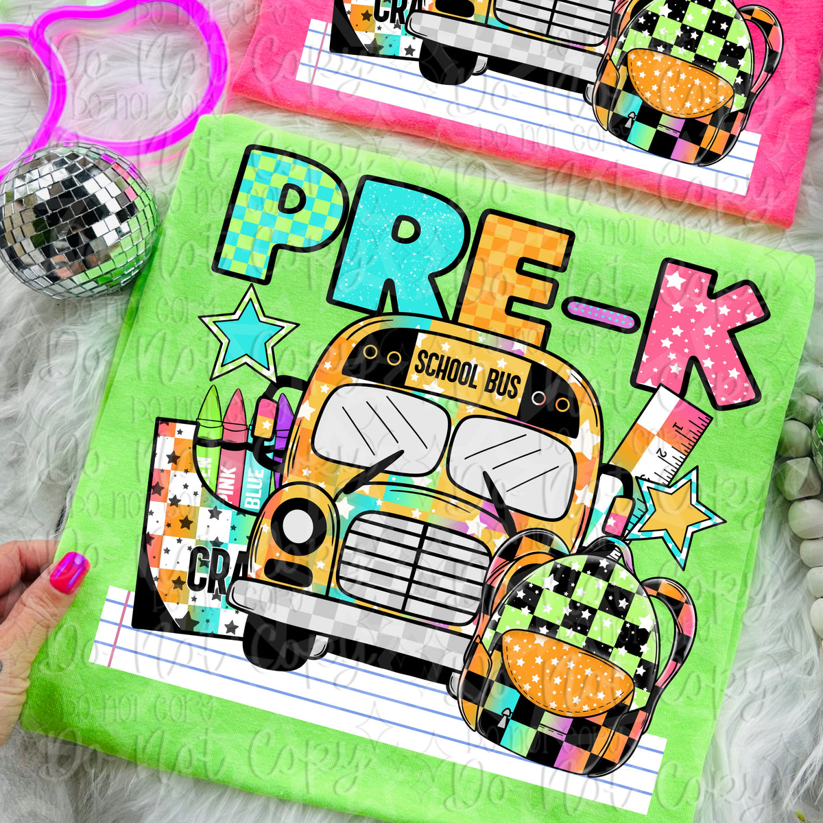 Pre-k bus (Virgo) 107008 DTF transfer