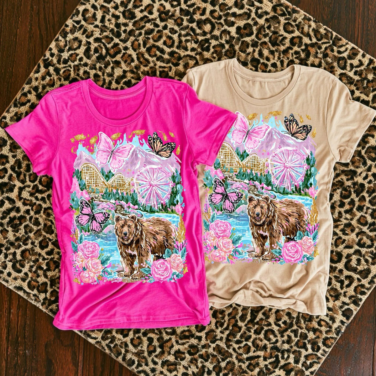 Bear scene Sunday Special DTF transfer