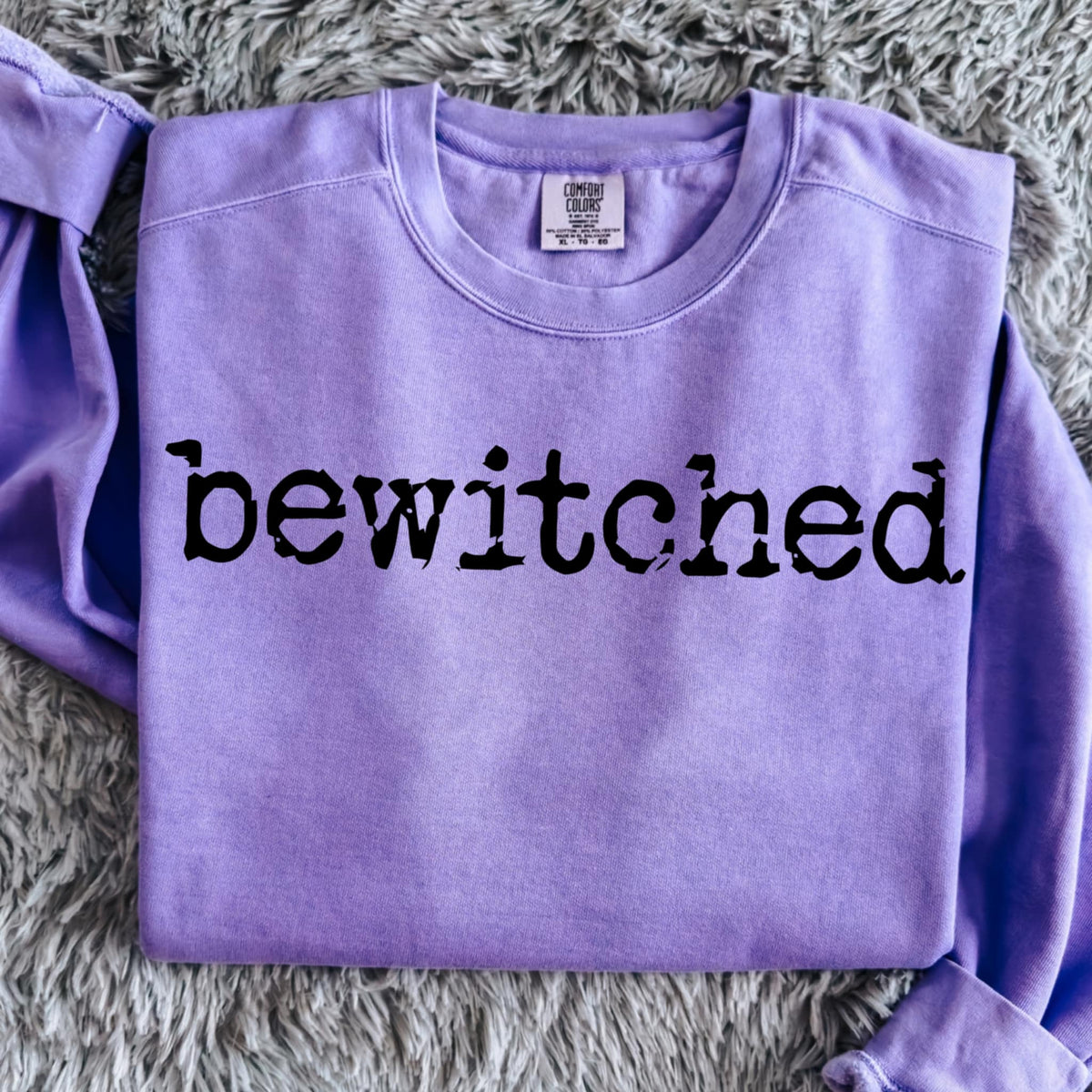 Bewitched black font (abd) DTF transfer