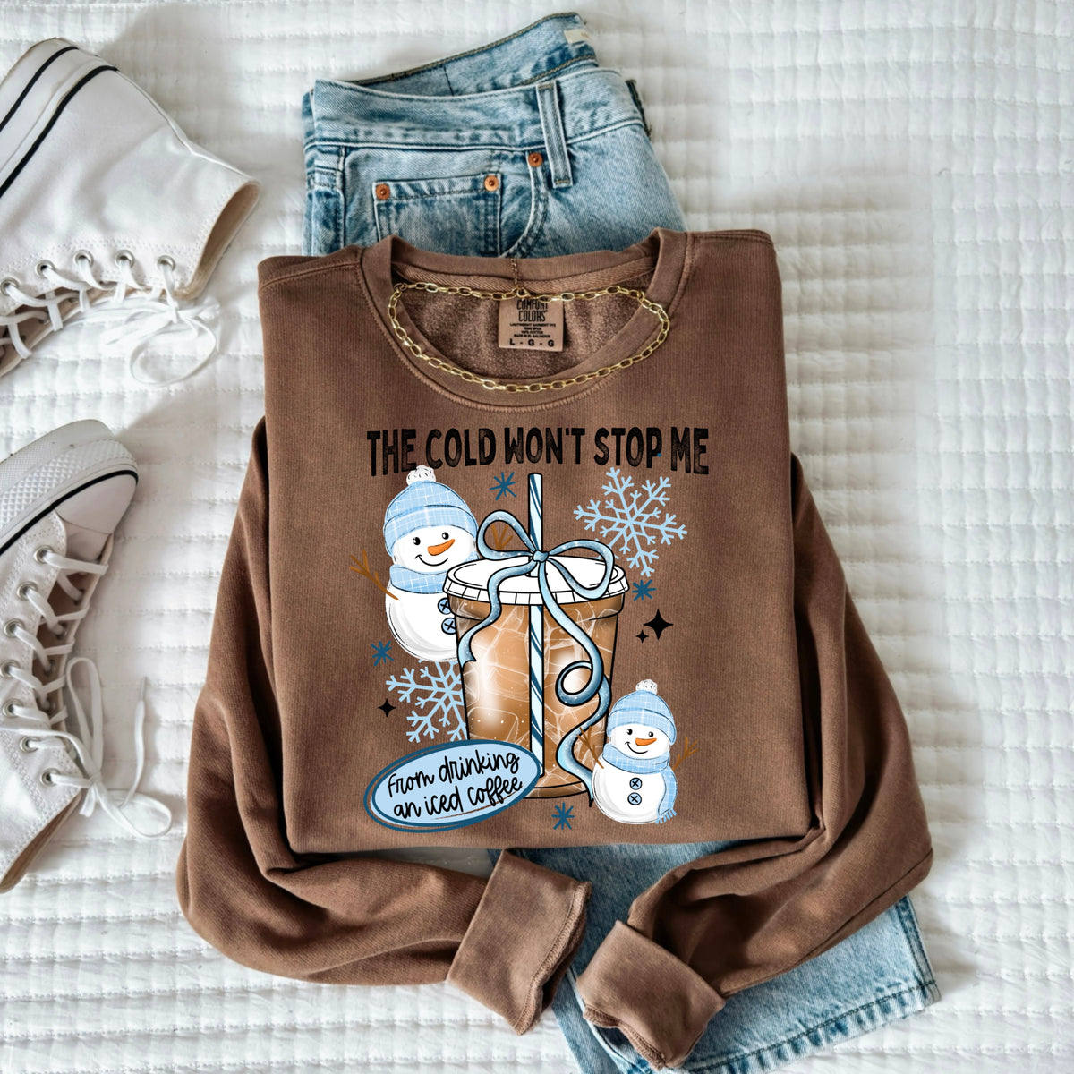 The cold won’t stop me (csc) DTF Transfer