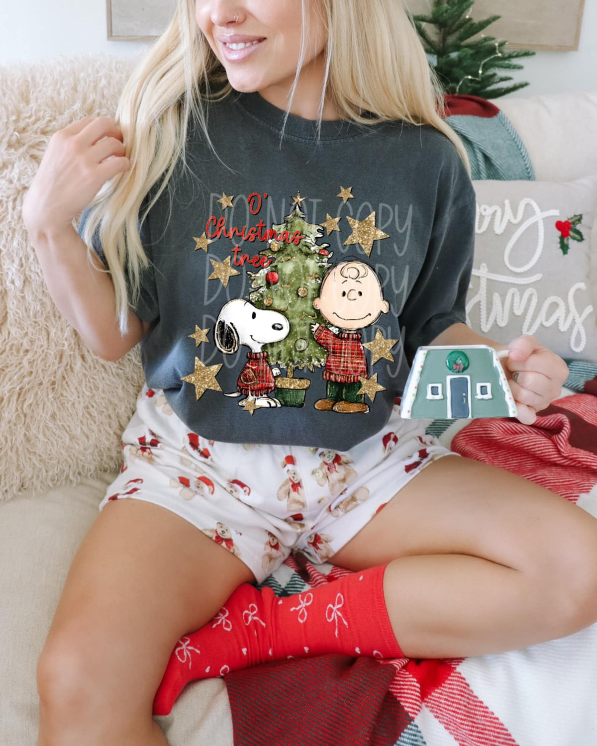 Oh Christmas Tree Peanut  (C’s) DTF transfer