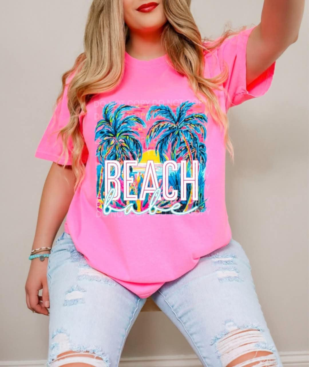 Beach babe (SCG) 97735 DTF transfer