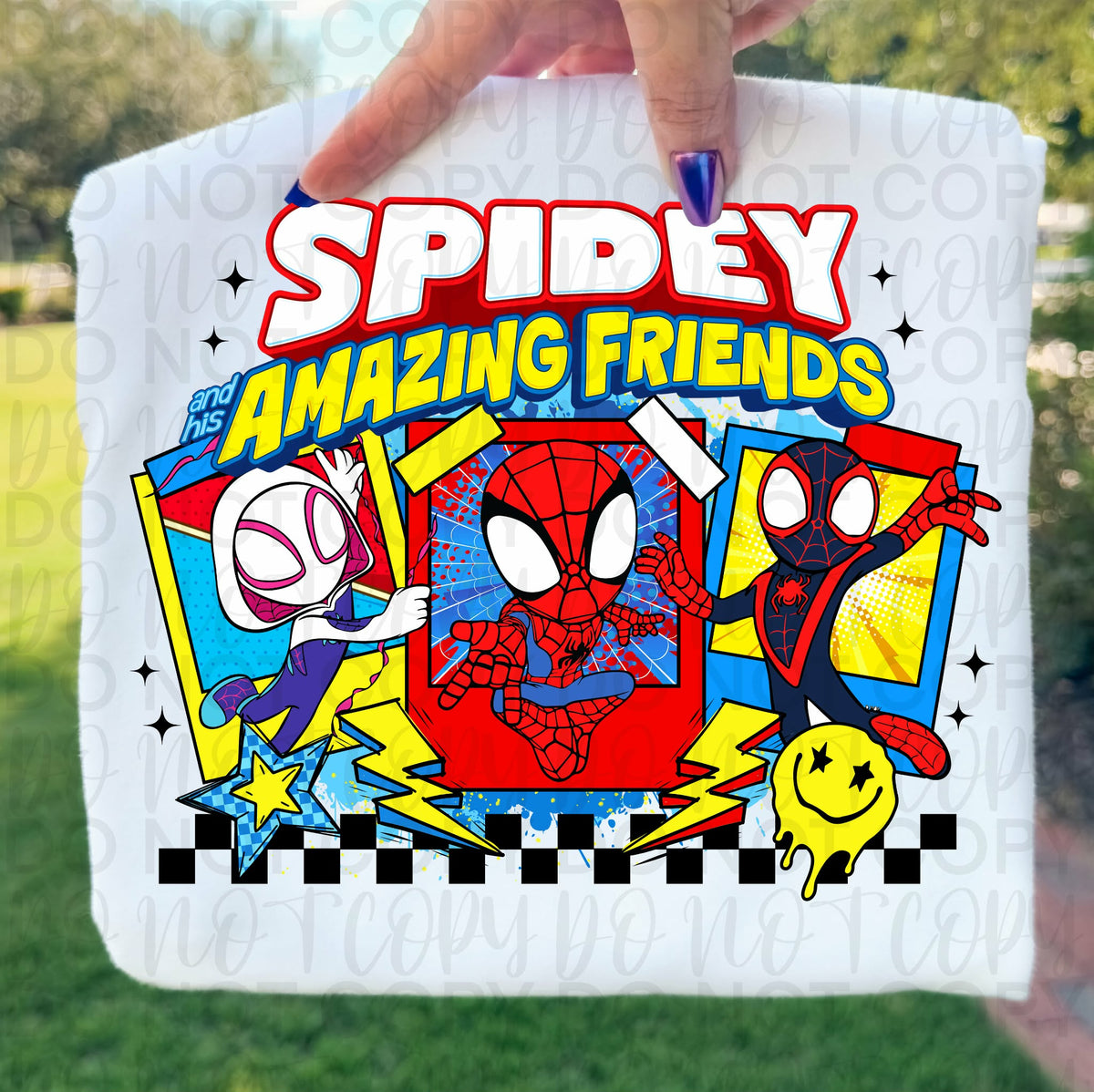Amazing friends Polaroid cards Sunday special DTF transfer