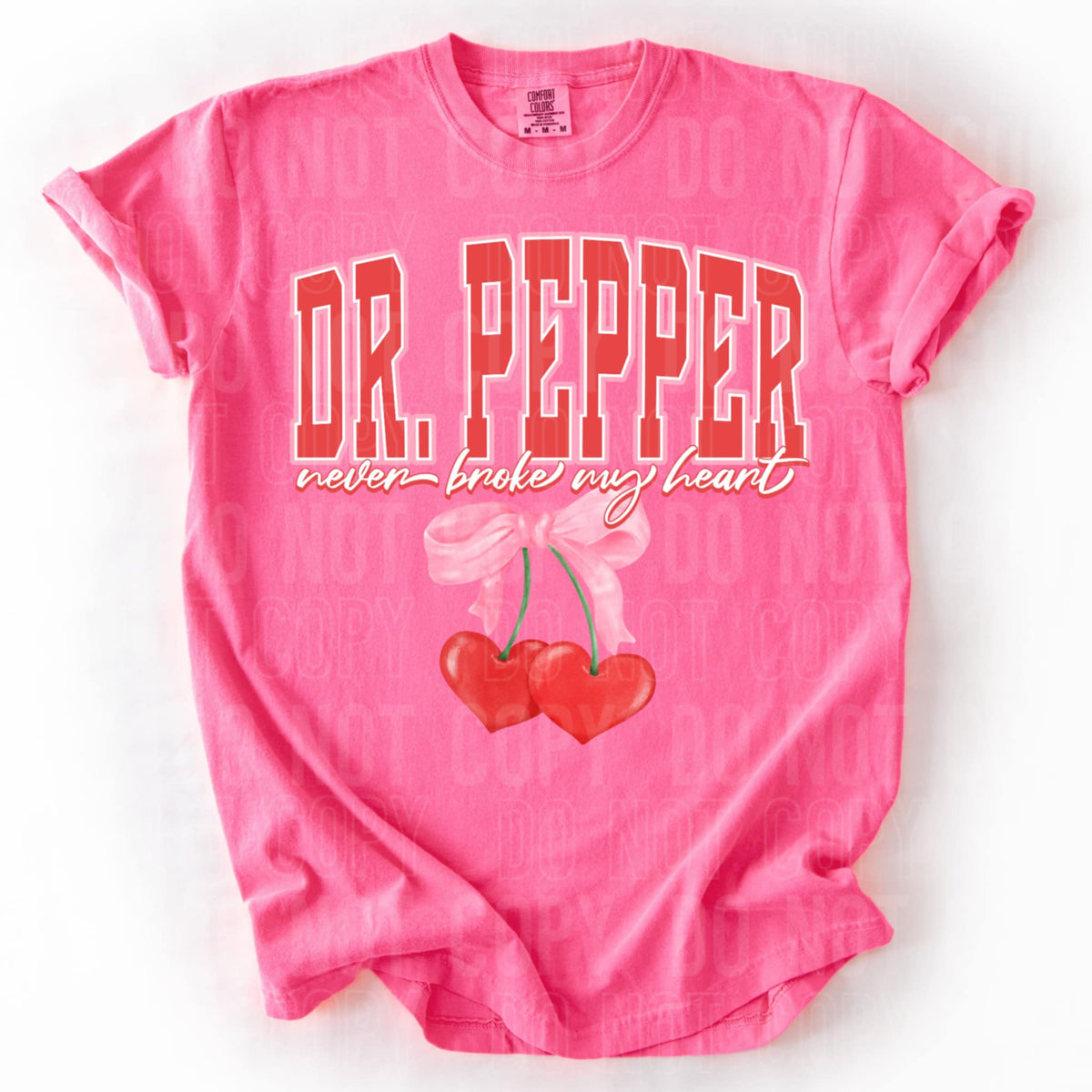 Dr Pepper cherries (SBB) 92045 DTF transfer