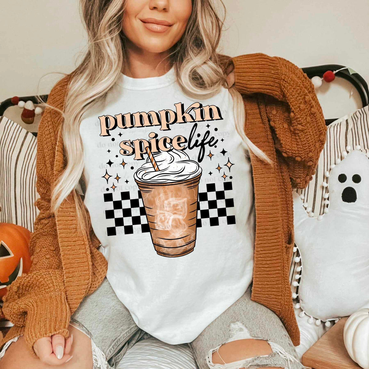 Pumpkin spice life (CSC) 58556 DTF transfer