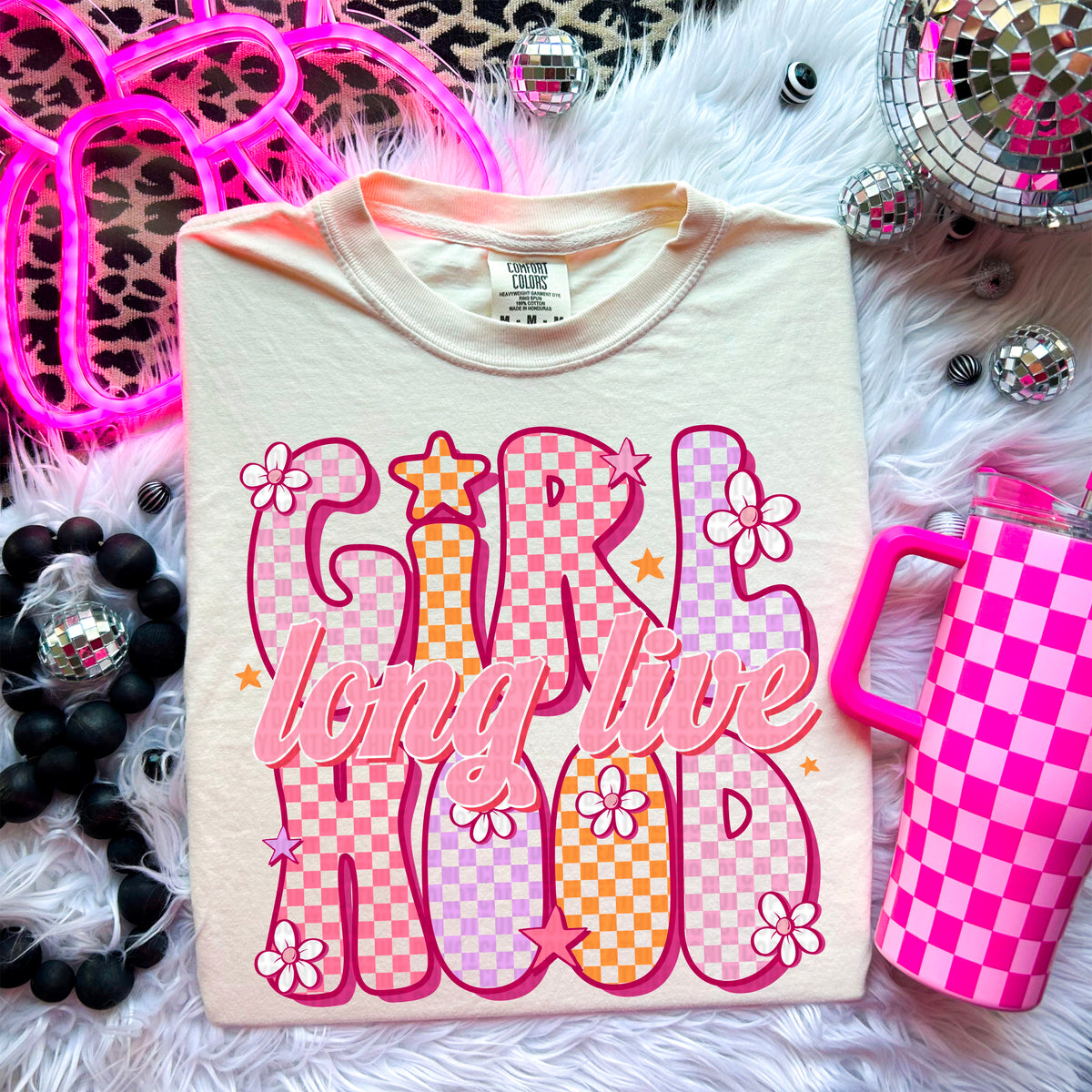 Long live girlhood 97661 DTF transfer
