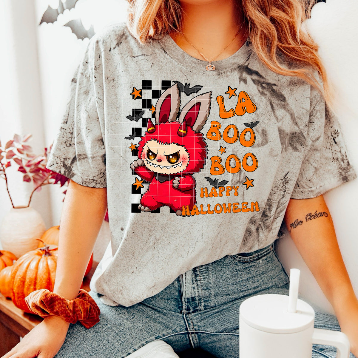 Red boo boo (sarcastic momma) 113744 DTF transfer