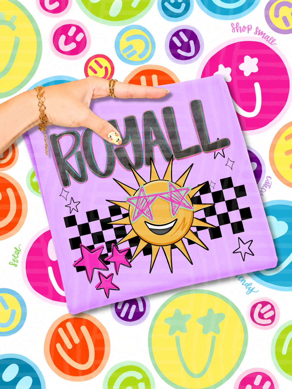 royall starry eyed checks (CAPLINGER) DTF Transfer