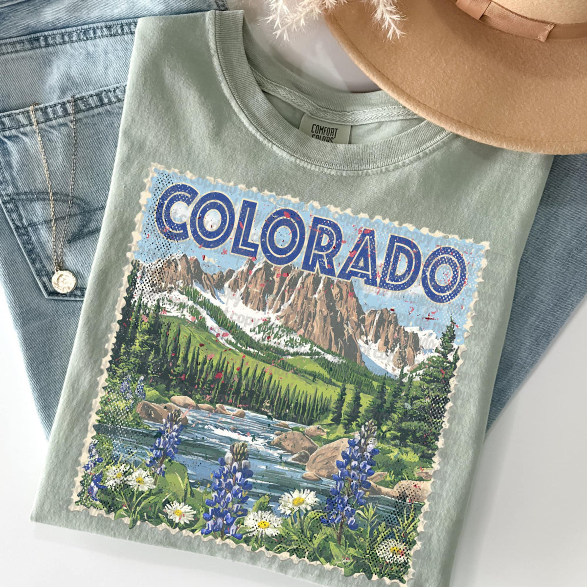 Colorado State Stamp (TTD) 99074 DTF transfer
