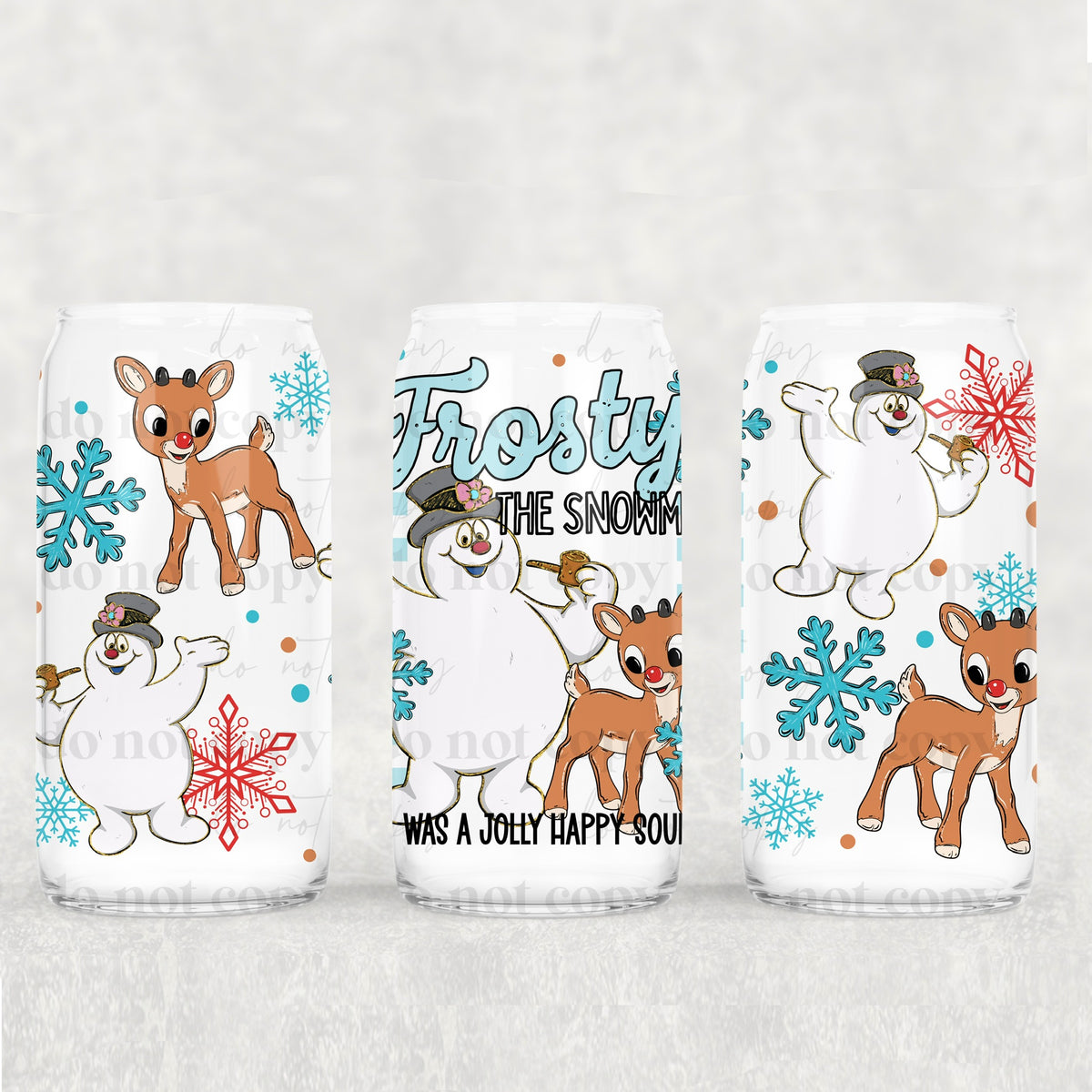 The snowman (exclusive) UV DTF WRAP