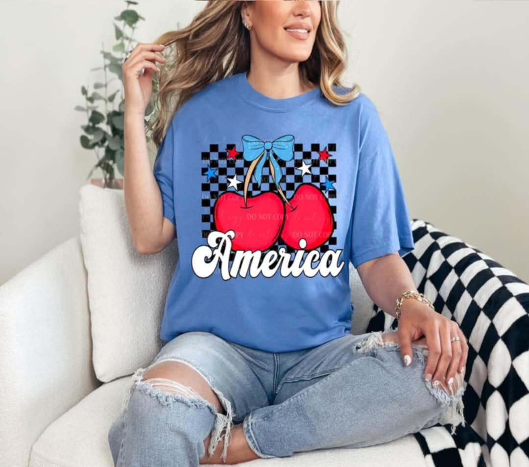 America cherries (40E) 96916 DTF transfer