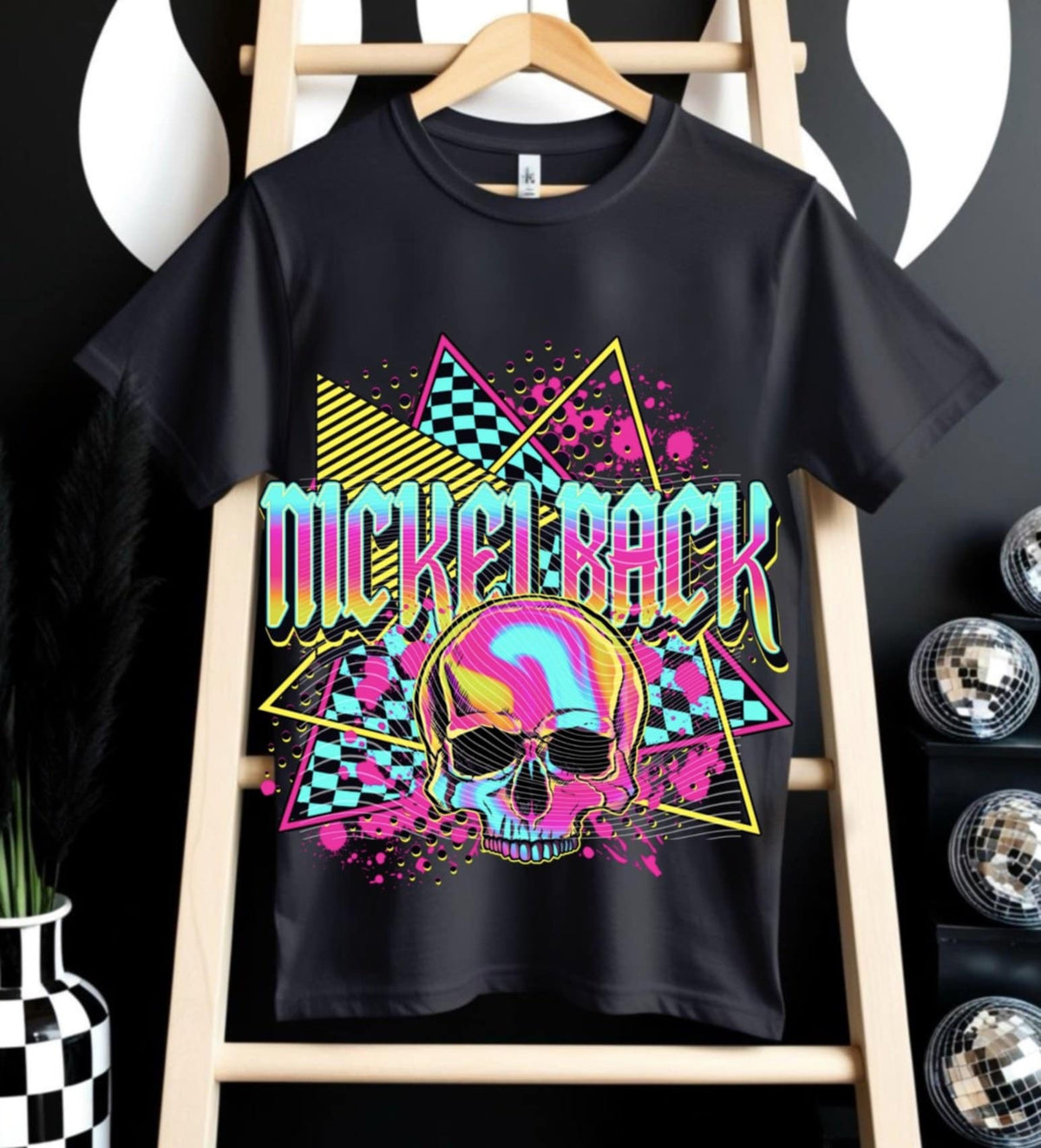 NB with skull (ag) DTF transfer