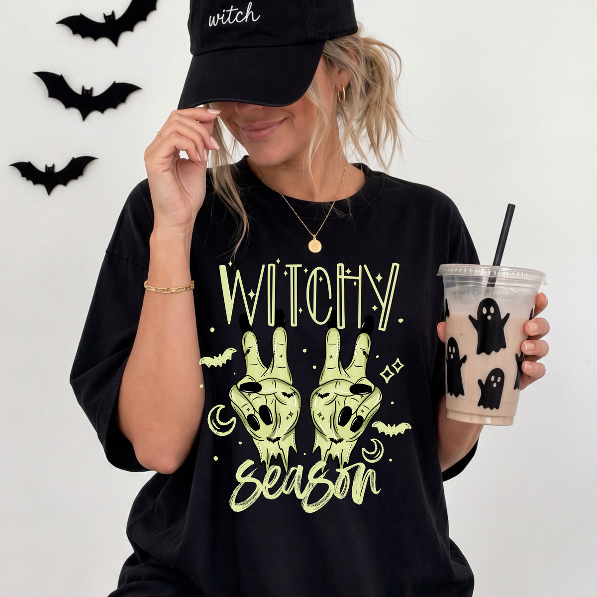 Witchy season green (CSC) DTF Transfer